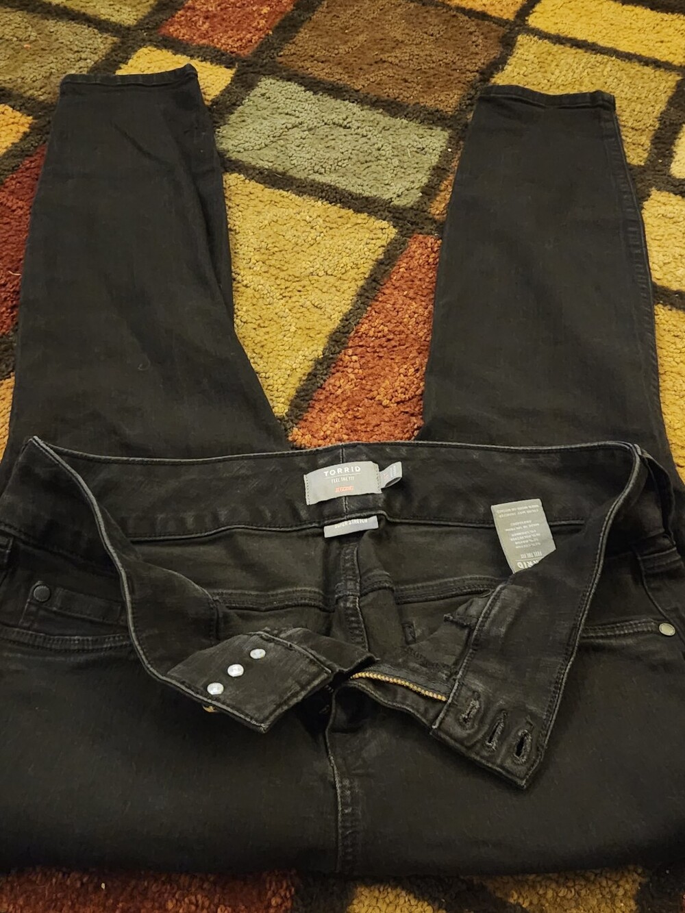 Torrid 16T Black High-Waist Jean Jeggings